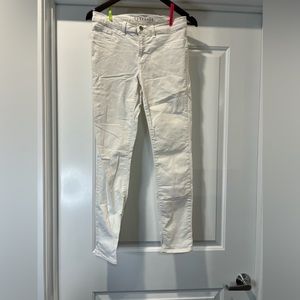 J Brand White Skinny Jeans, 28